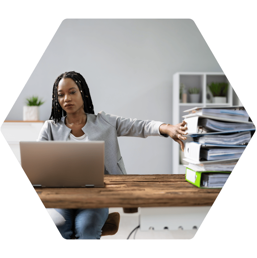 Un échange de données numérique